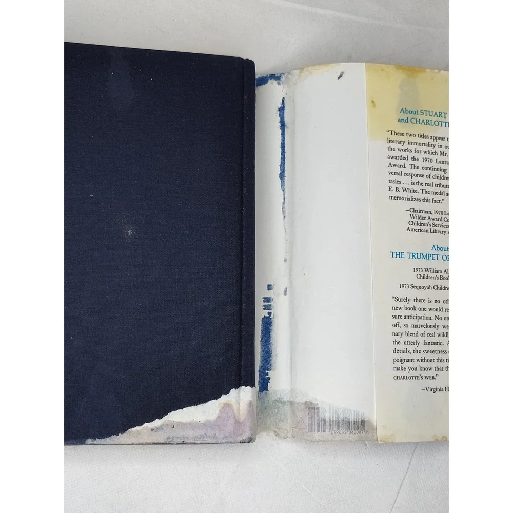 Trumpet of the‎ Swan EB White 1970 A GREAT KIDS BOOK! 👀📸SEE PICS📸